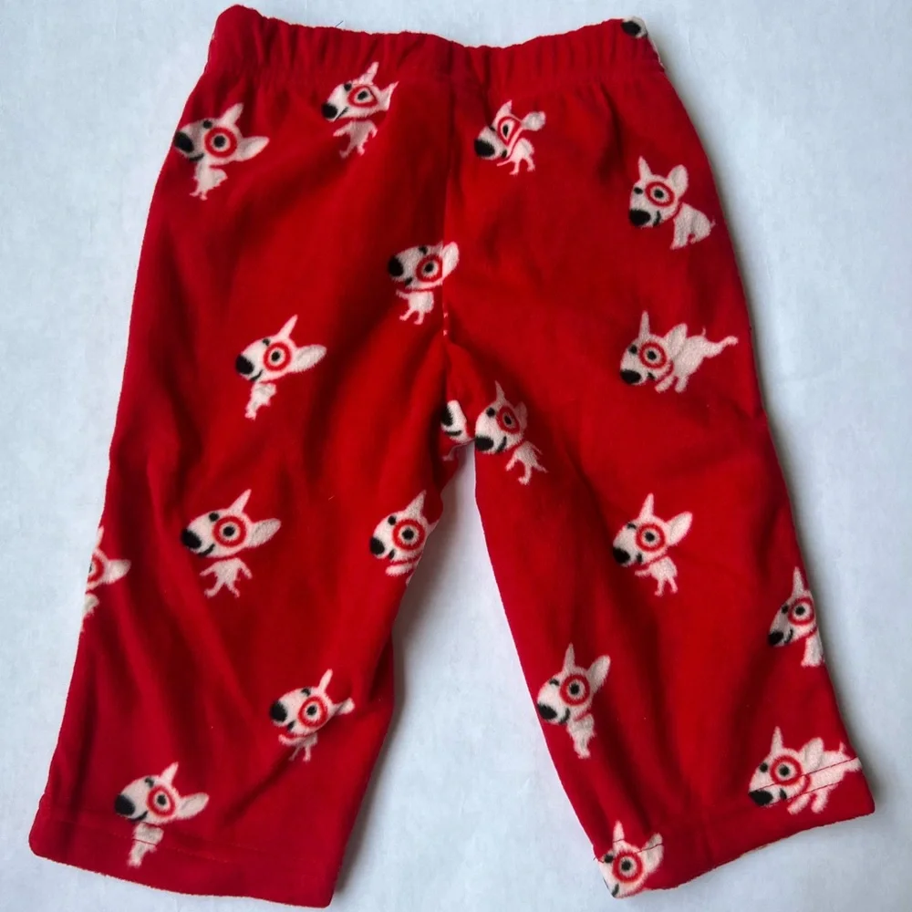 Target Toddler Bullseye Microfleece Pajama Pants - Wondershop - Picture 2 of 3